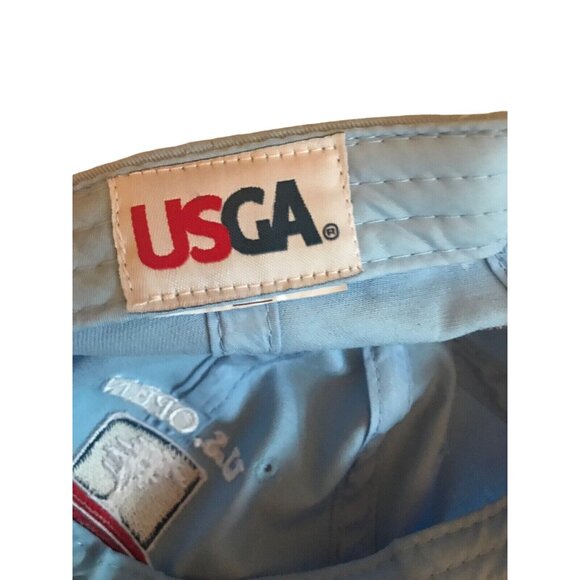 US Open Golf Pebble Beach 2019 Blue Adjustable Strapback Hat Cap USGA Member - Picture 6 of 6